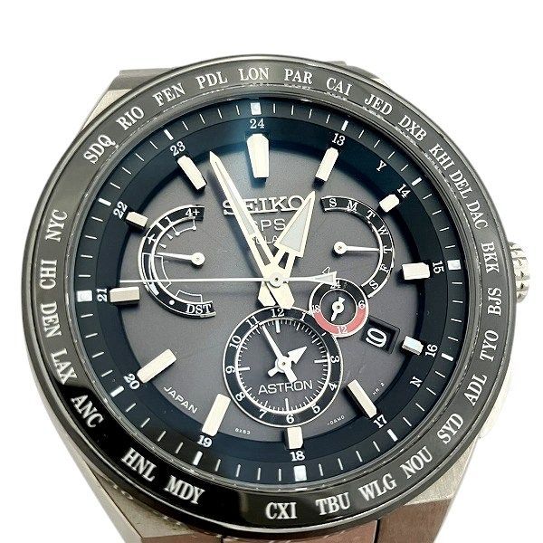  セイコー アストロン 8 X 53 0 AV 2 電波ソーラー 時計 腕時計 メンズ その他 その他