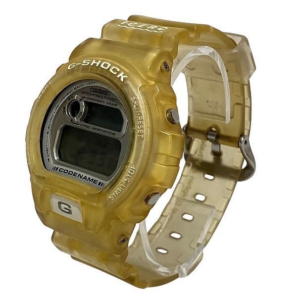 カシオ G-SHOCK DW-6910 K クォーツ イルカジモデル フリーマントルイエロー 時計 腕時計 メンズ