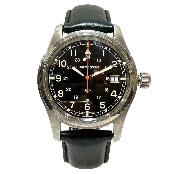 ハミルトン H704450 自動巻 吉田カバン77周年 ハミルトン×ポーター 時計 腕時計 メンズ