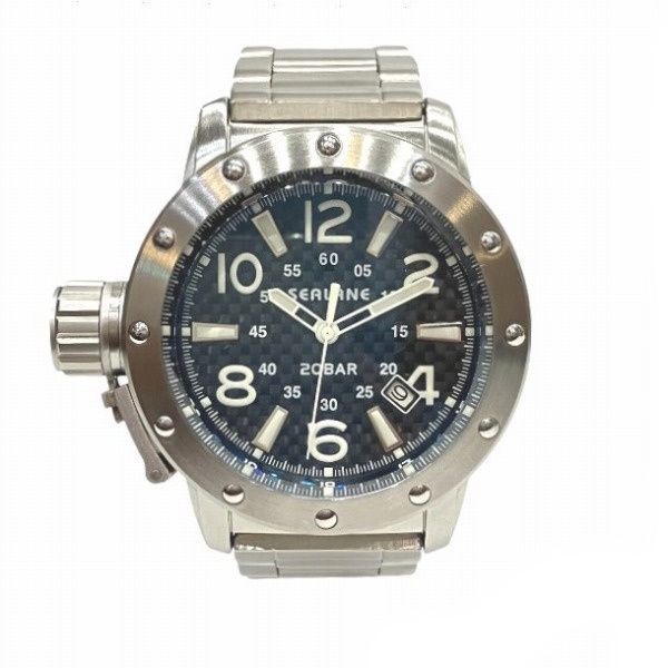 シーレーン SE54-MBL 自動巻 時計 腕時計 メンズ