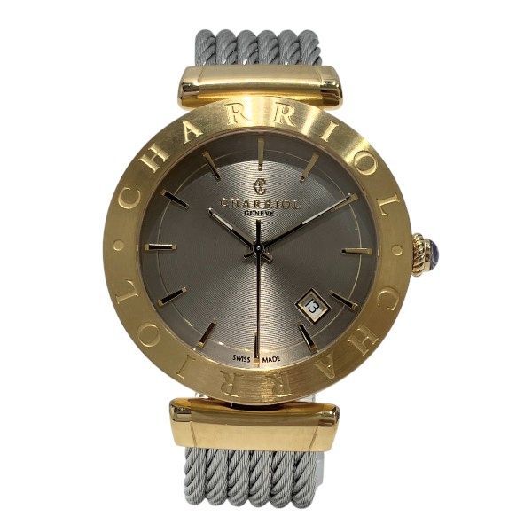 シャリオール アレキサンダーC ALBY.51.114 クォーツ 時計 腕時計 メンズ