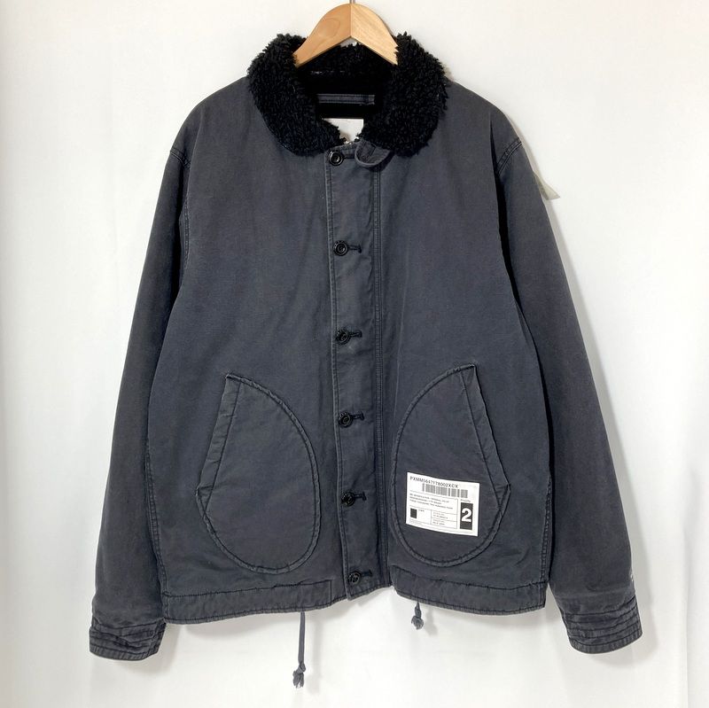 NEIGHBORHOOD ネイバーフッド N-1 デッキジャケット 黒 M 美品 NEIGHBORHOOD ネイバーフッド 19AW デッキジャケット 192NYNH-JKM01