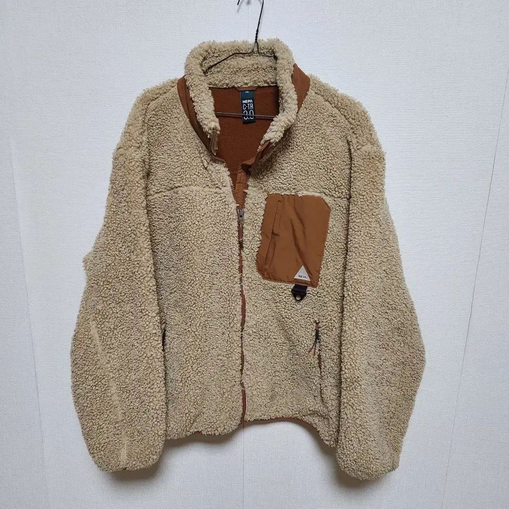 Needlesウールジャケットニードルズエルボーパッチ総柄裏地ブラウン