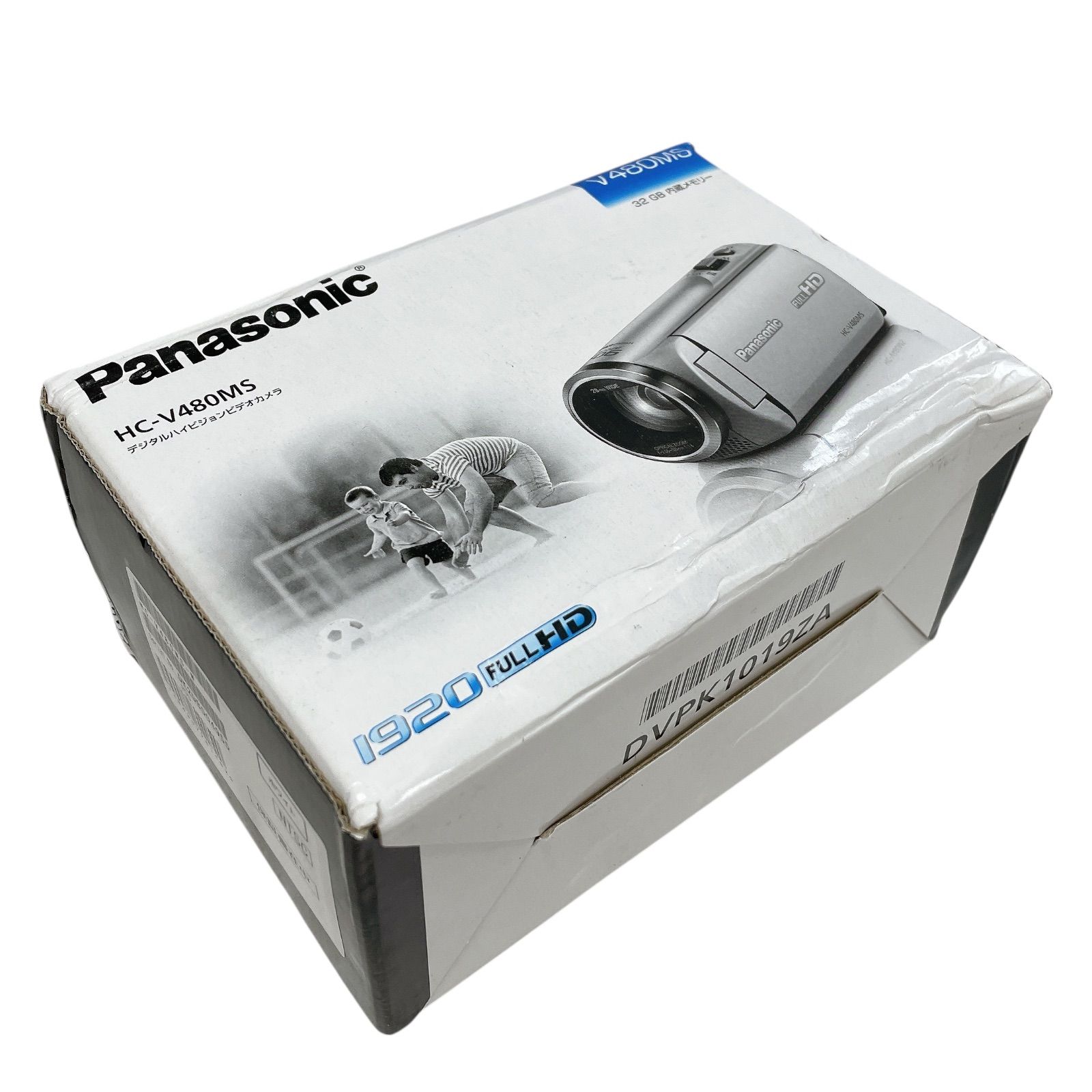 WJ62 Panasonic パナソニック HC-V480MS-W デジタルハイビジョンカメラ