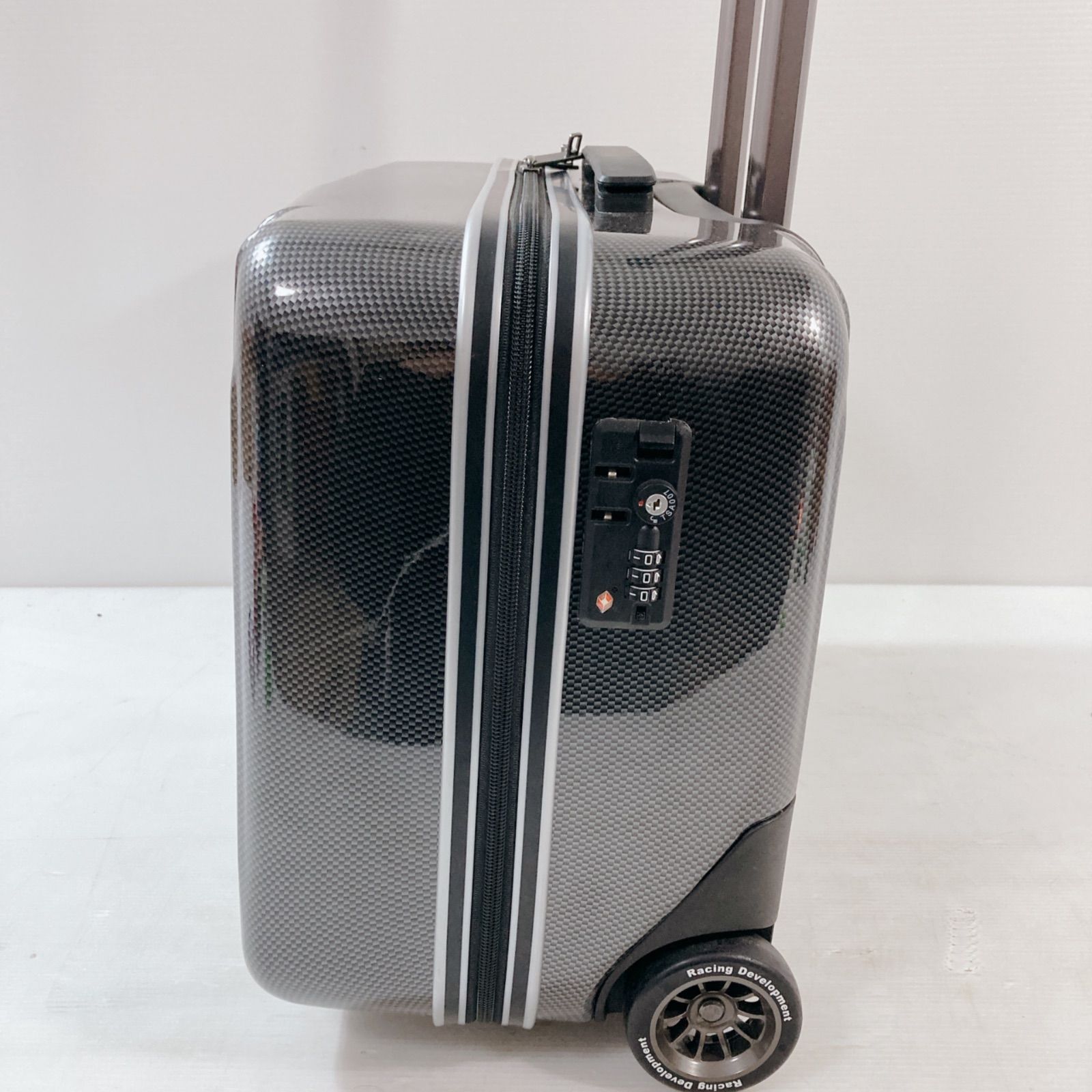 TRD カーボン柄キャリーケース DQ-TRD-7 キャリーバッグ