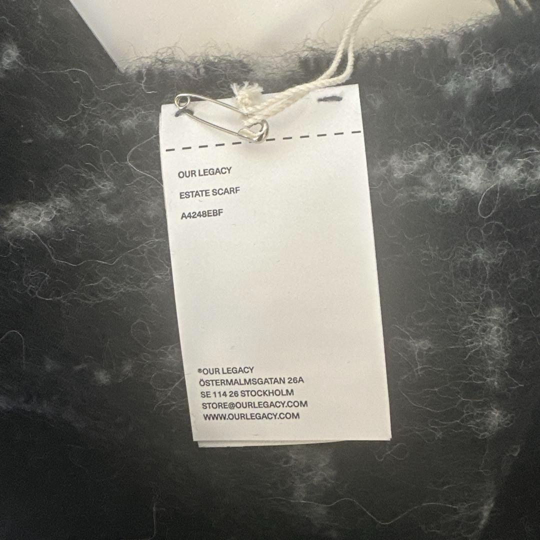 OUR LEGACY アワーレガシー ESTATE SCARF マフラー Our Legacy（アワーレガシー） マフラー ESTATE SCARF A4248EAB メンズ