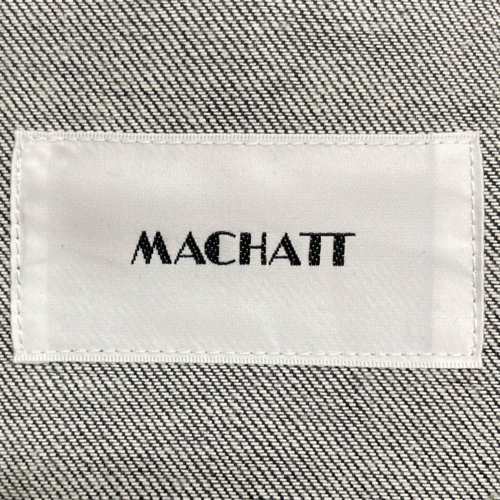 MACHATT マチャット デニムフォルムジャケット デニムジャケット G