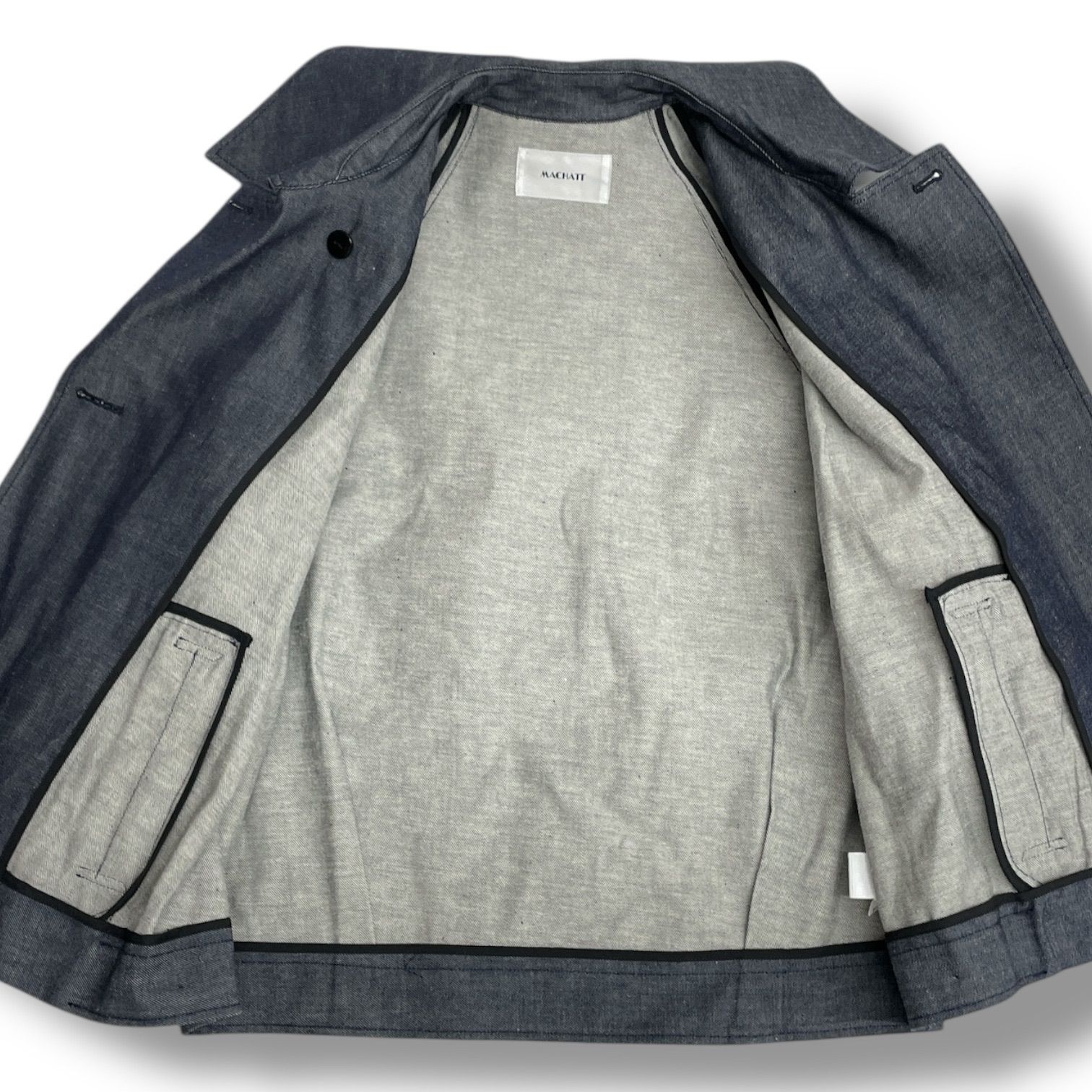 MACHATT マチャット デニムフォルムジャケット デニムジャケット G