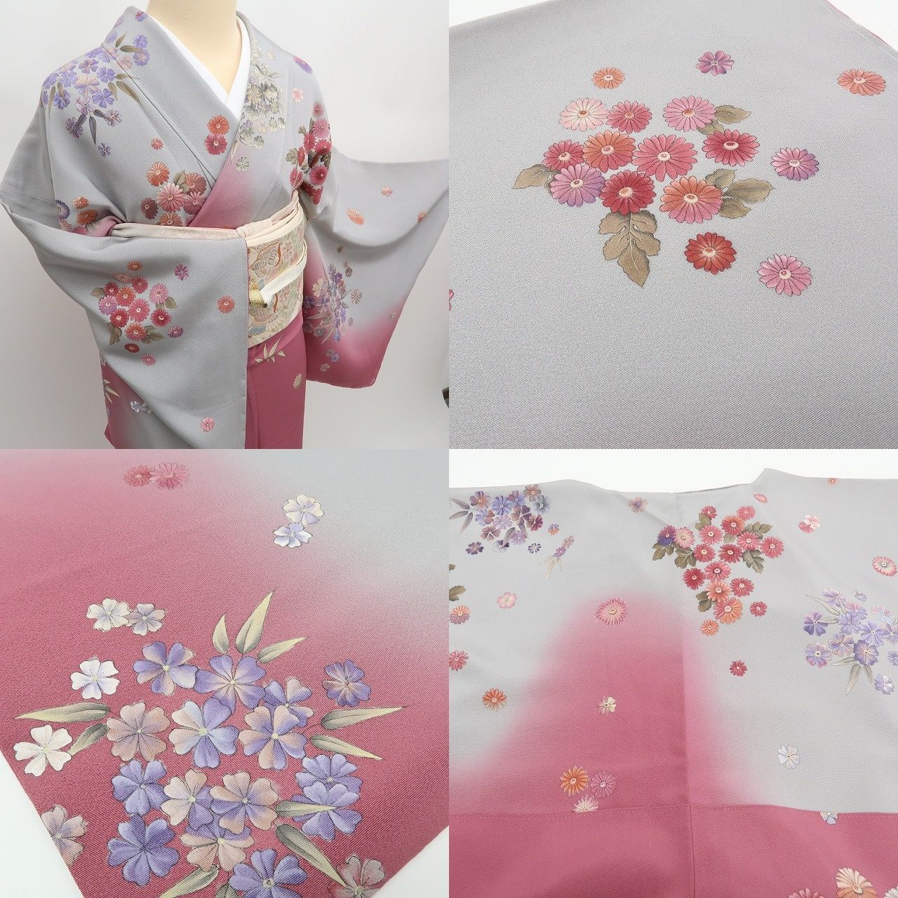 仕付け糸付き 菊