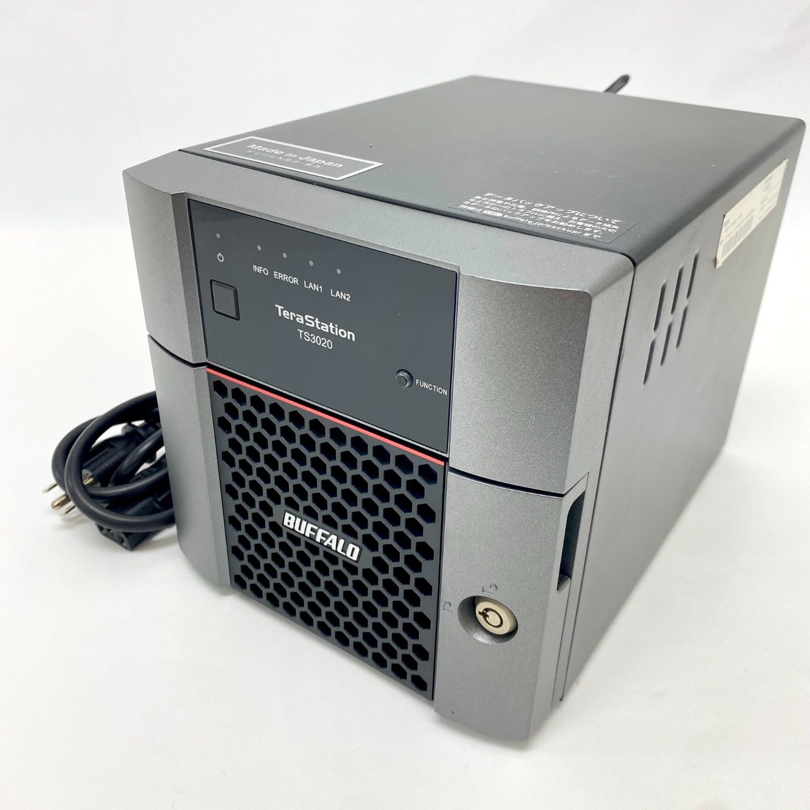 バッファロー TS3220DN0402 TeraStation TS3220DNシリーズ 2ベイデスクトップNAS 4TB No2502