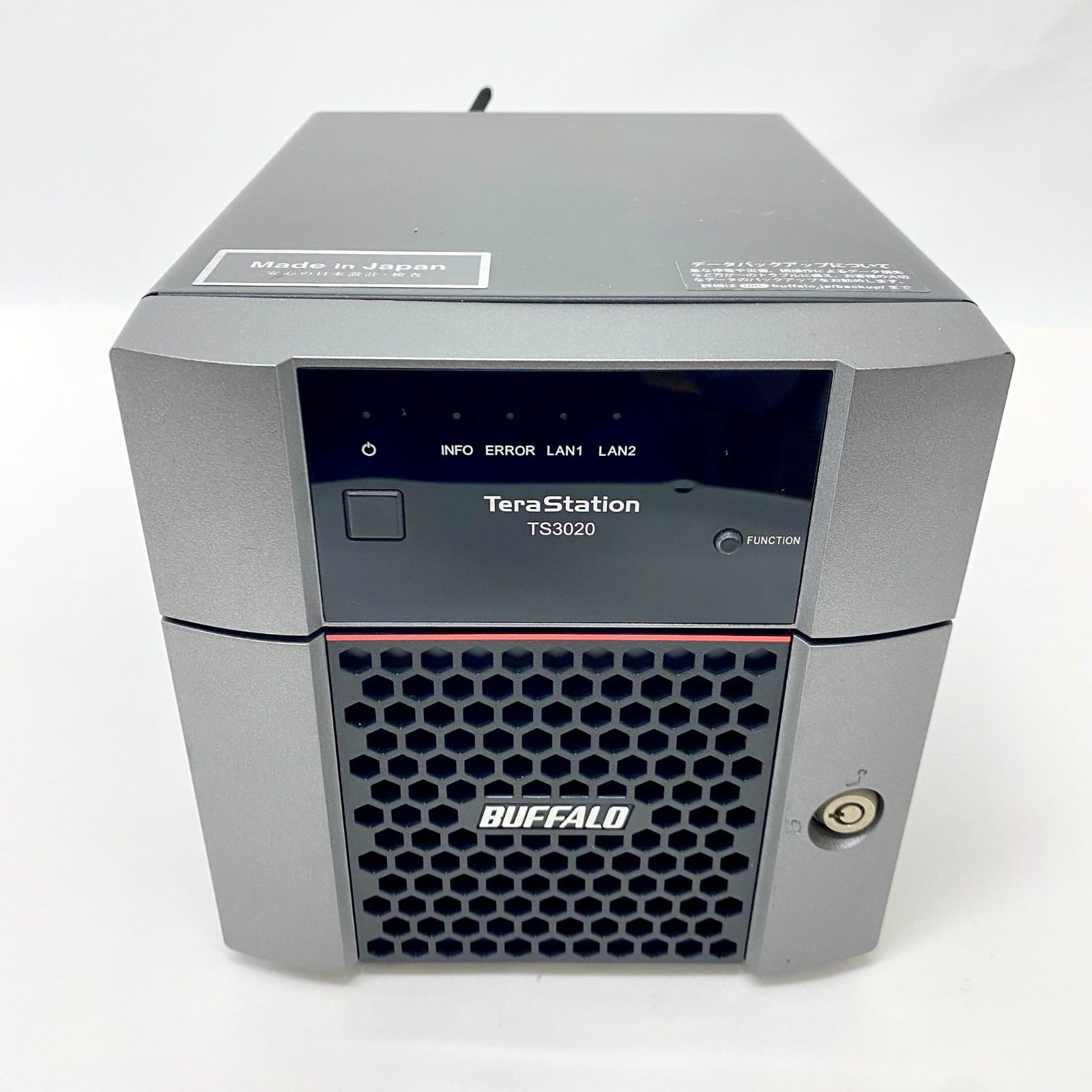 バッファロー TS3220DN0402 TeraStation TS3220DNシリーズ 2ベイデスクトップNAS 4TB No2502