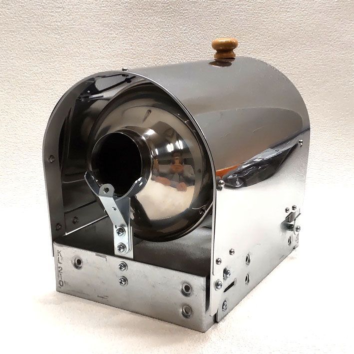 ☆カバー付き☆400gドラム穴なし手回しコーヒー焙煎機 - メルカリ