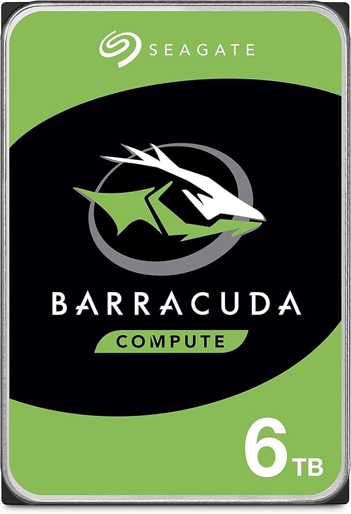 WJ61 Seagate BarraCuda 3.5インチ 6TB 内蔵 ハードディスク HDD PC 6Gb s 256MB 5400rpm ST6000DM003 FFP