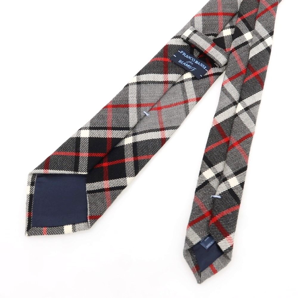 中古】フランコバッシ FRANCO BASSI BEAMS F別注 ウール チェック柄