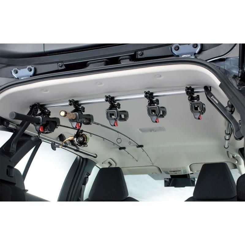 INNO ロッドホルダーテンションホールド5セット 5本積 トヨタ H2 W系 ヴェルファイア用 IF20＋IF57