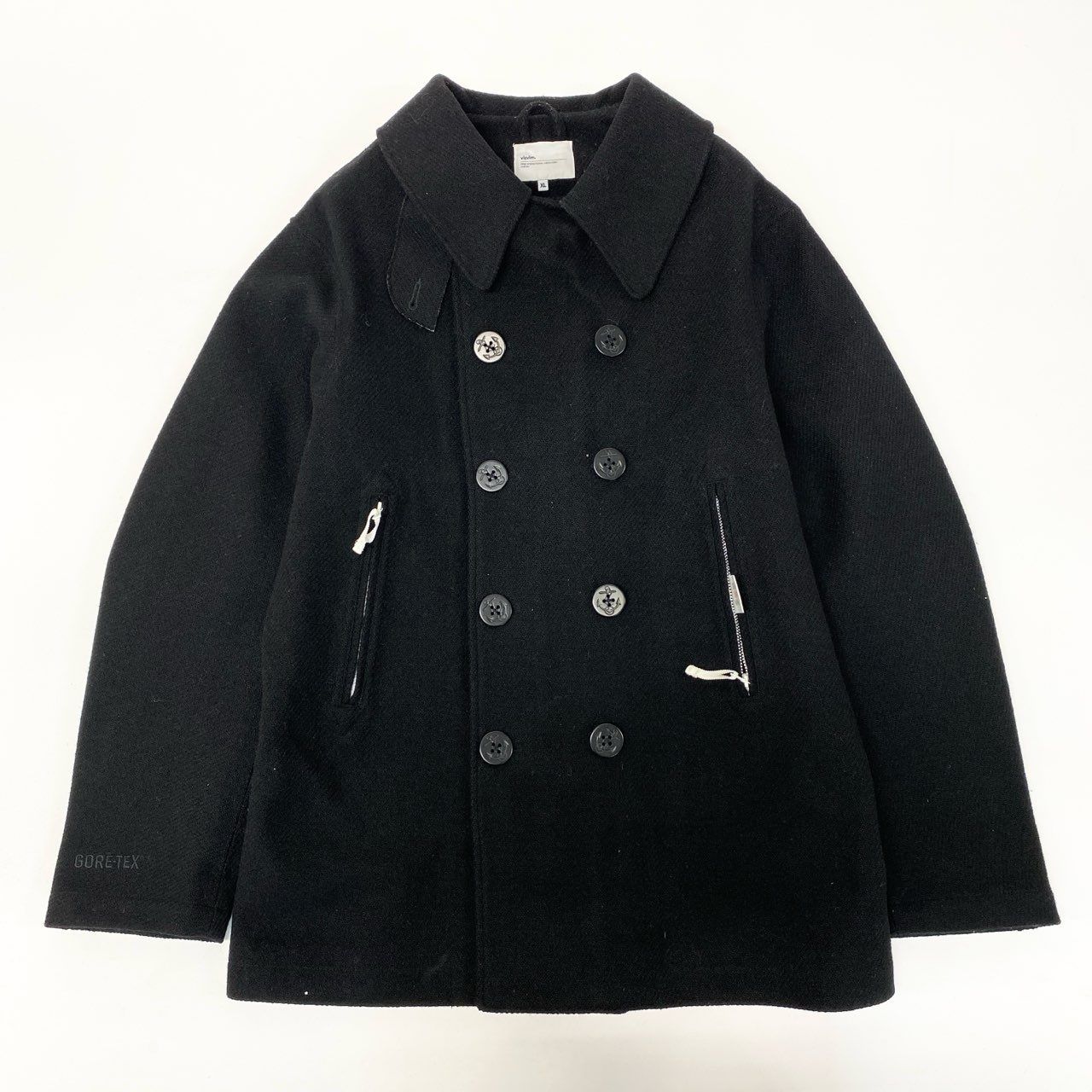 VISVIM×Harris Tweed GORE-TEX ピーコート 【公式通販】