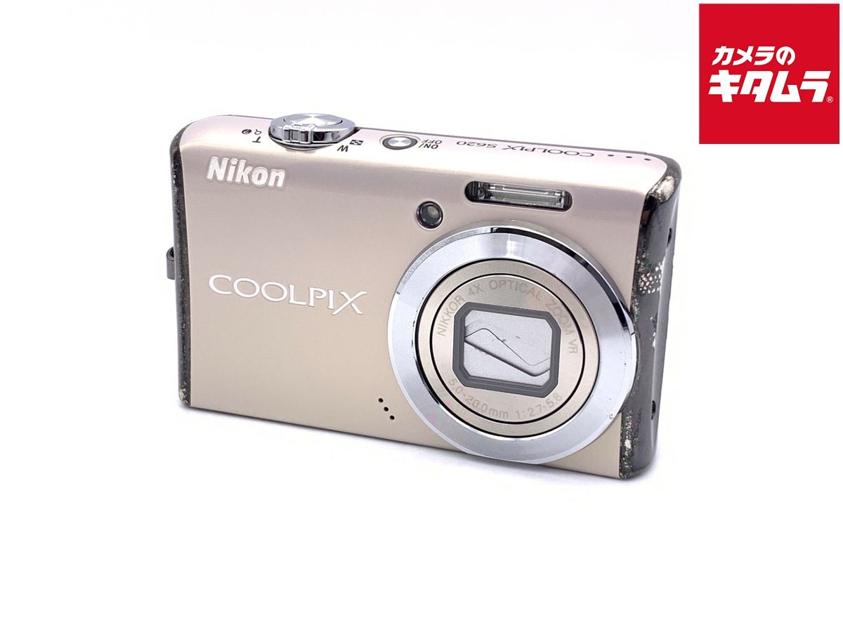 並品 ニコン COOLPIX S620 パールホワイト