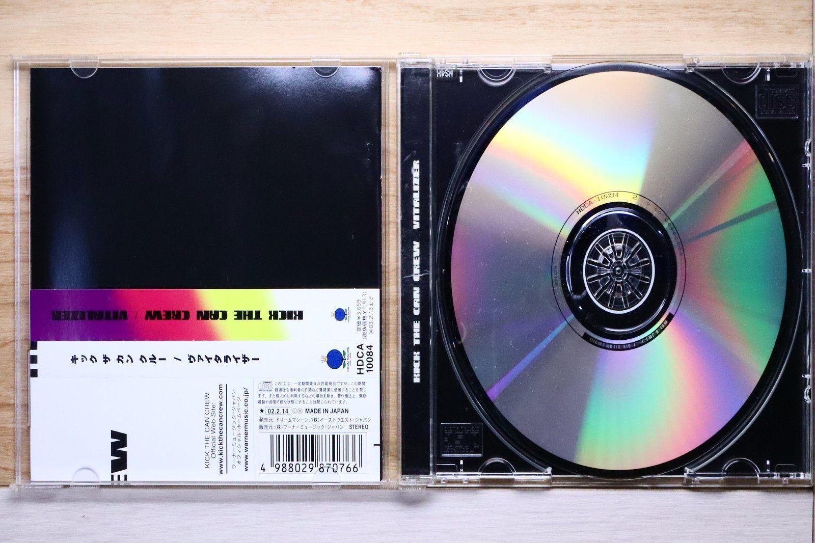 国内盤CD☆キック・ザ・カン・クルー/KICK THE CAN CREW□ VITALIZER
