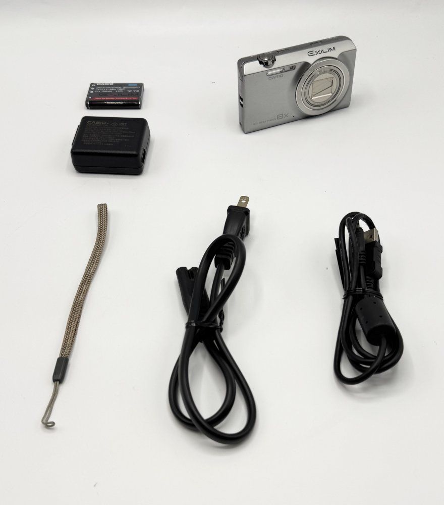 CASIO デジタルカメラ EXILIM 1610万画素 8倍 シルバー EX-Z3000SR