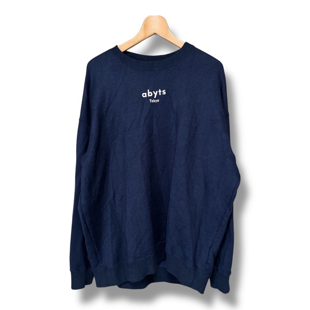 佐藤健 ABYTS スウェット サイズ2 ブラック 佐藤健abyts SWEAT TOPS