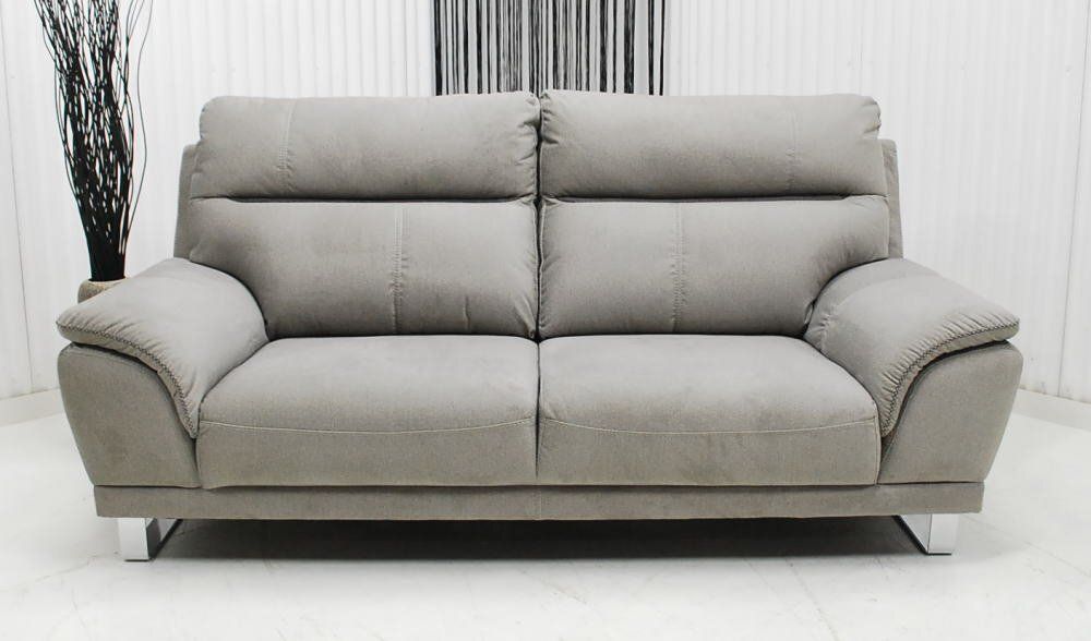 アウトレット 現品限り 一部 大 プラチナムグレー ファブリック素材 ハイバッグソファー スタイリッシュモダン 251015-グレンws3p