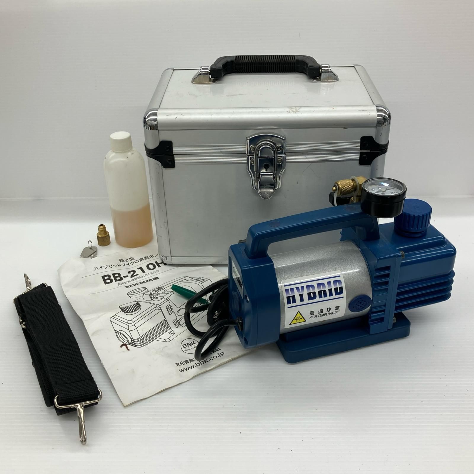 ДДBBK テクノロジーズ 程度B ケース付 コード式 40micron 100v BB-210H ブルー