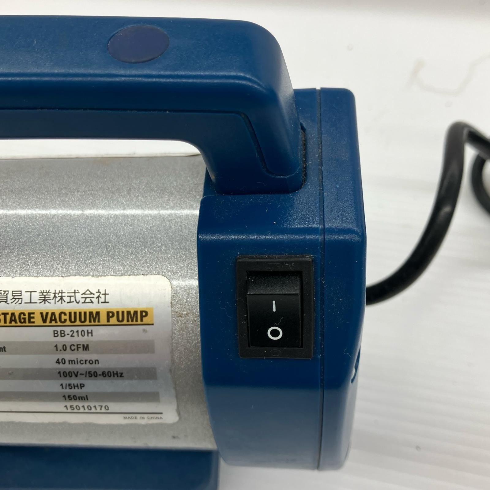 ДДBBK テクノロジーズ 程度B ケース付 コード式 40micron 100v BB-210H ブルー HRDEVELOPMENT_JP