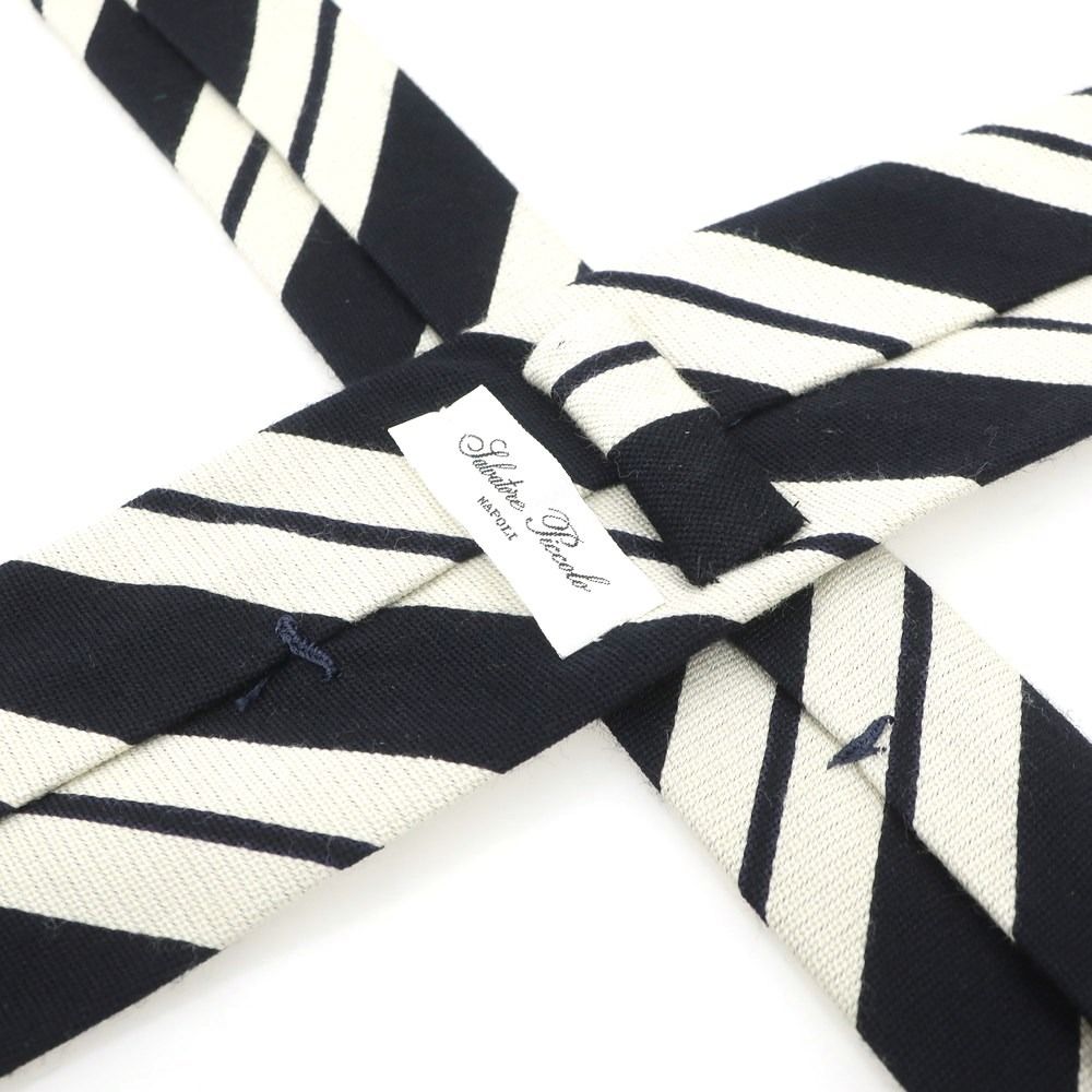 【新品未使用】サルヴァトーレピッコロ　ネクタイ　シルク 中古】サルヴァトーレピッコロ Salvatore Piccolo ウールコットン