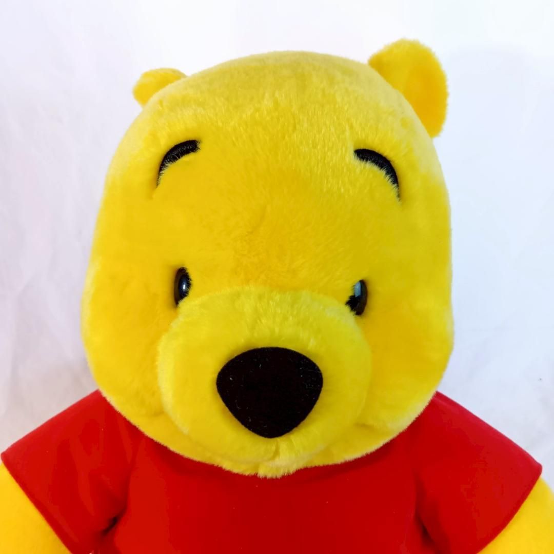 くまのプーさん ぬいぐるみ ディズニー タグ付き 美品 高さ約50cm
