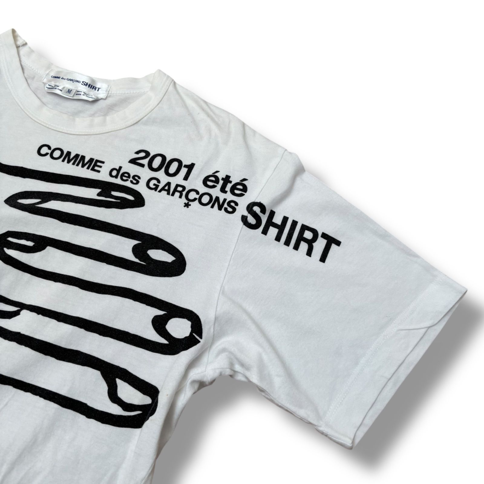 COMME des GARCONS SHIRT】2001 HANDプリントTシャツ - メルカリ