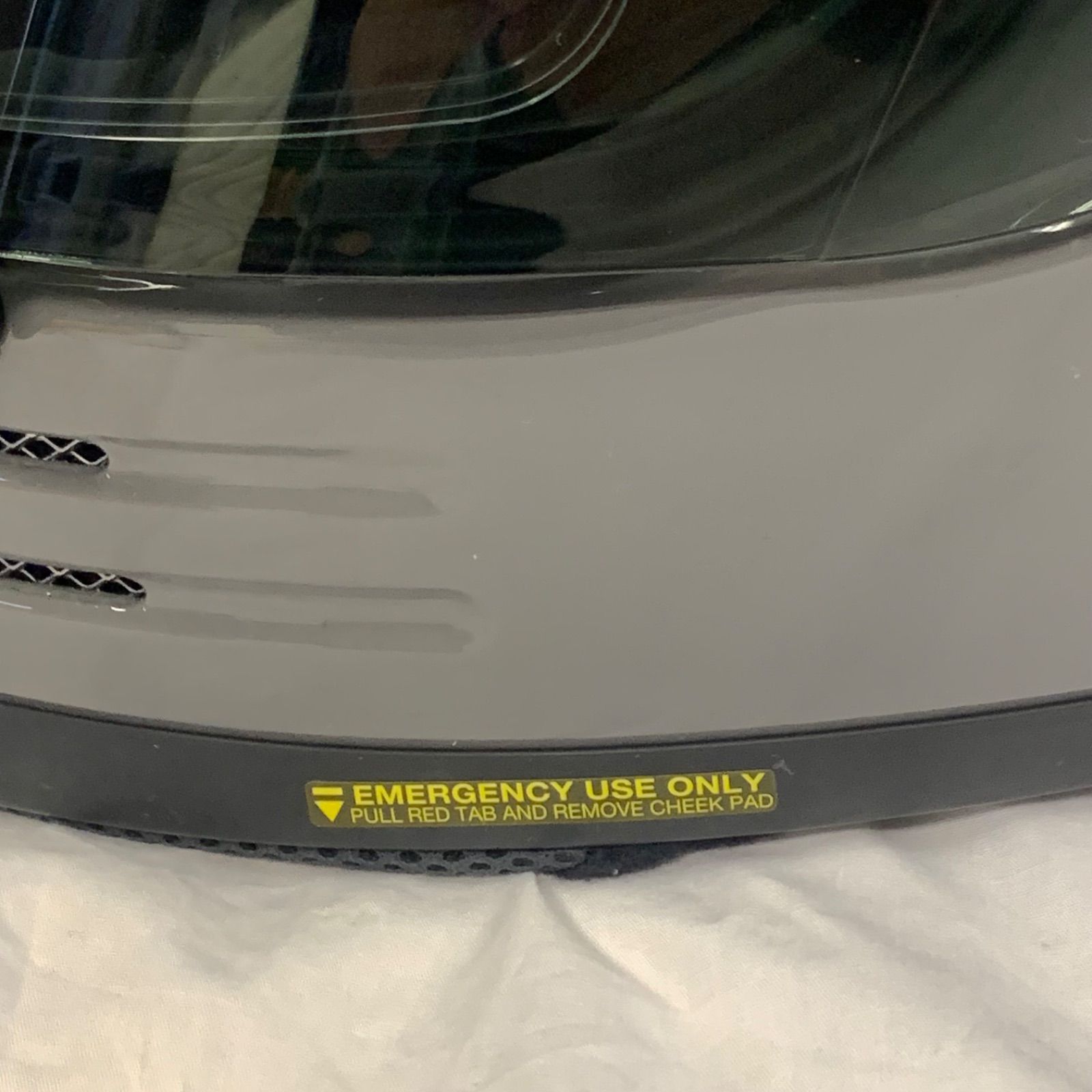 10h50 SHOEI Glamster グレー Mサイズ フルフェイス 純正シールド付 FFCRYSTALESIA_COM