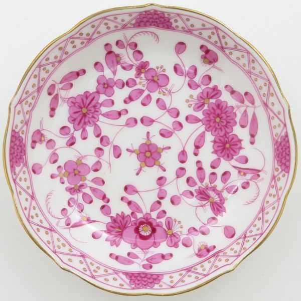 マイセン カップ-ソーサー インドの華 リッチピンク C-S 洋食器 1客 Meissen 2