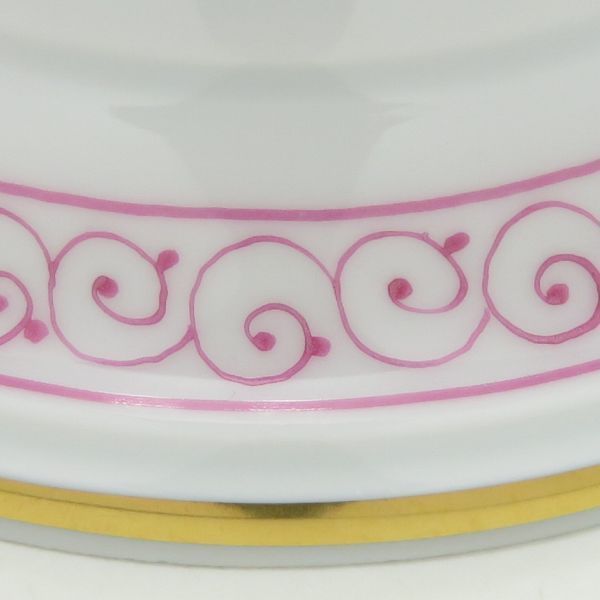 マイセン キャンドルホルダー インドの華 リッチピンク ロウソク立て 蝋燭立て 1個 Meissen SKLAD-KIRPICHA_RU