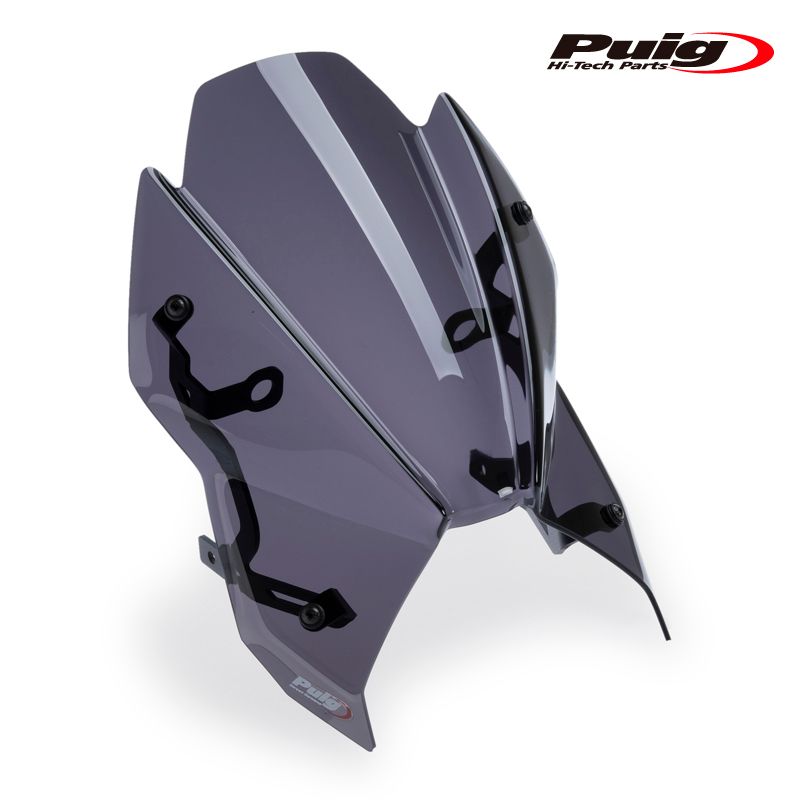 Puig 22560F NEW GENERATION WINDSHIELD SPORT DARK SMOKE SUZUKI GSX-S1000 21-25 プーチ スクリーン カウル