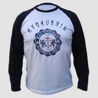 真 空手 ドイツ ラグラン ロングT 長袖 Tシャツ 地上最強 M