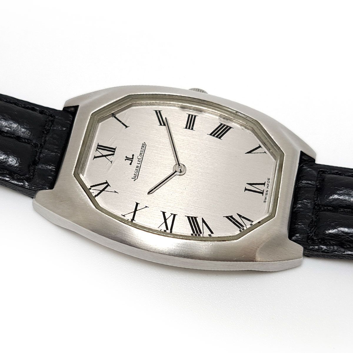  ジャガールクルト ヴィンテージ トノー cal 818 9114 42 手巻き ステンレススティール メンズ JAEGER LECOULTRE 時計 手巻き時計 腕時計(アナログ)