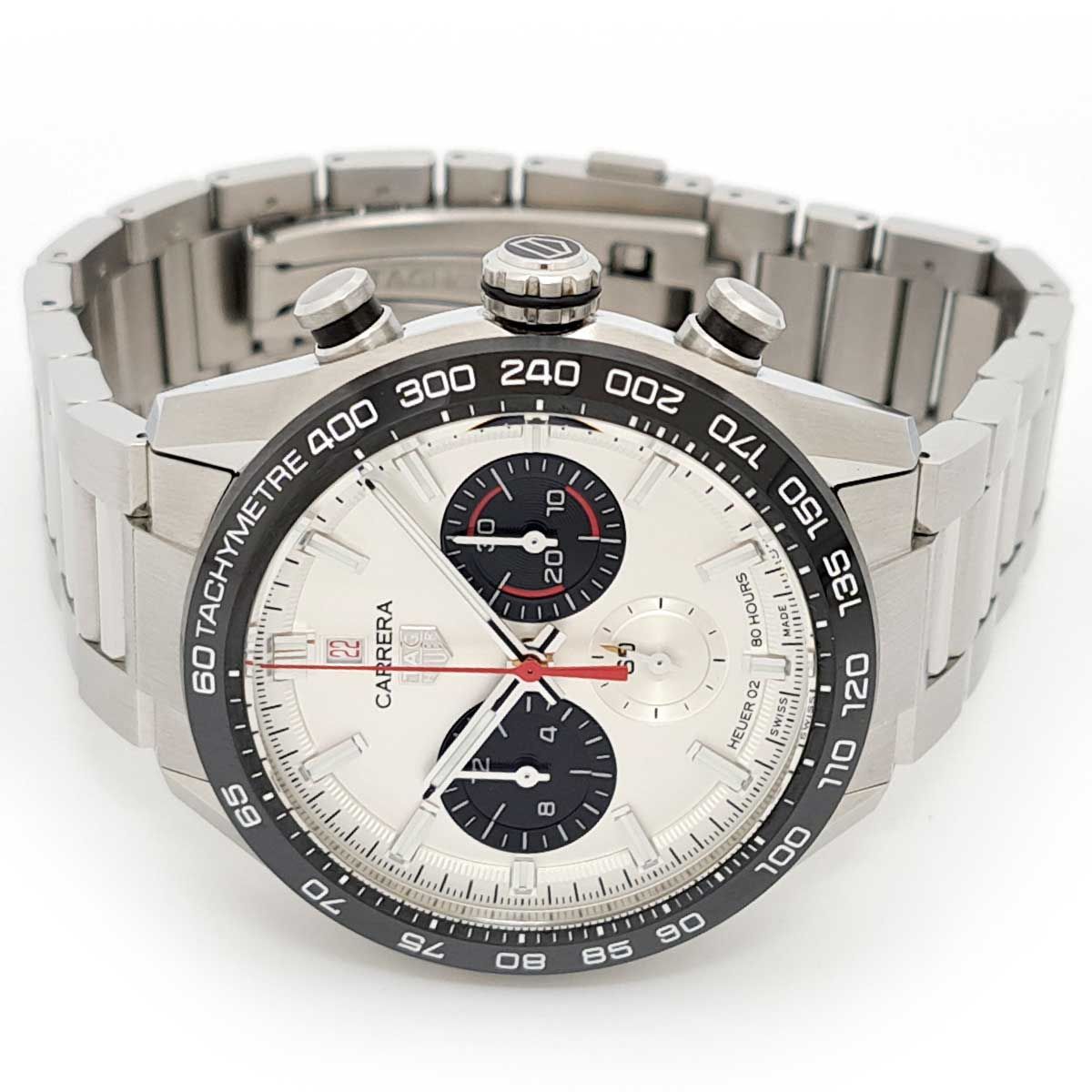 タグホイヤー カレラ スポーツ クロノグラフ 160周年記念 CBN 2 A 1 D 自動巻き ステンレススティール メンズ TAG HEUER 時計