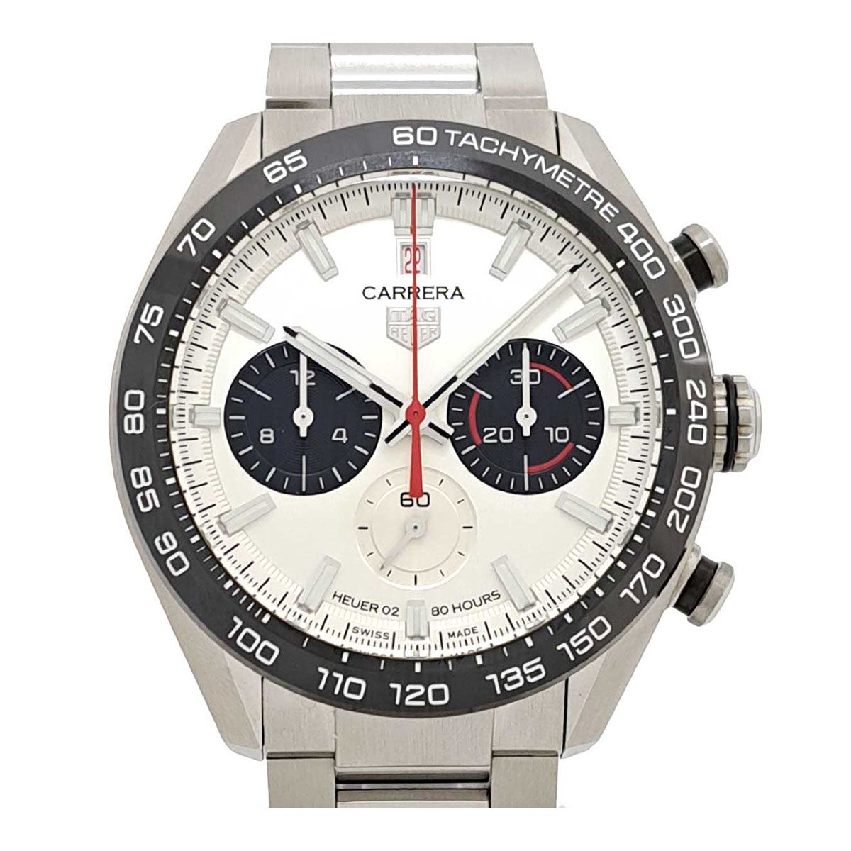 タグホイヤー カレラ スポーツ クロノグラフ 160周年記念 CBN2A1D 自動巻き ステンレススティール メンズ TAG HEUER 時計