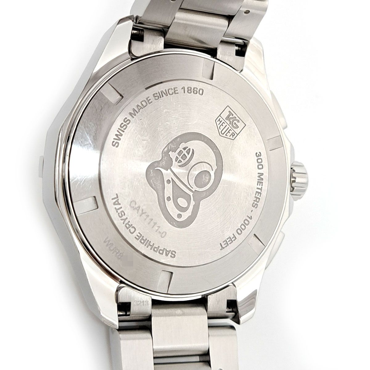 タグホイヤー アクアレーサー クロノグラフ CAY 1111.BA 0927 クオーツ ステンレススティール メンズ TAG HEUER 時計