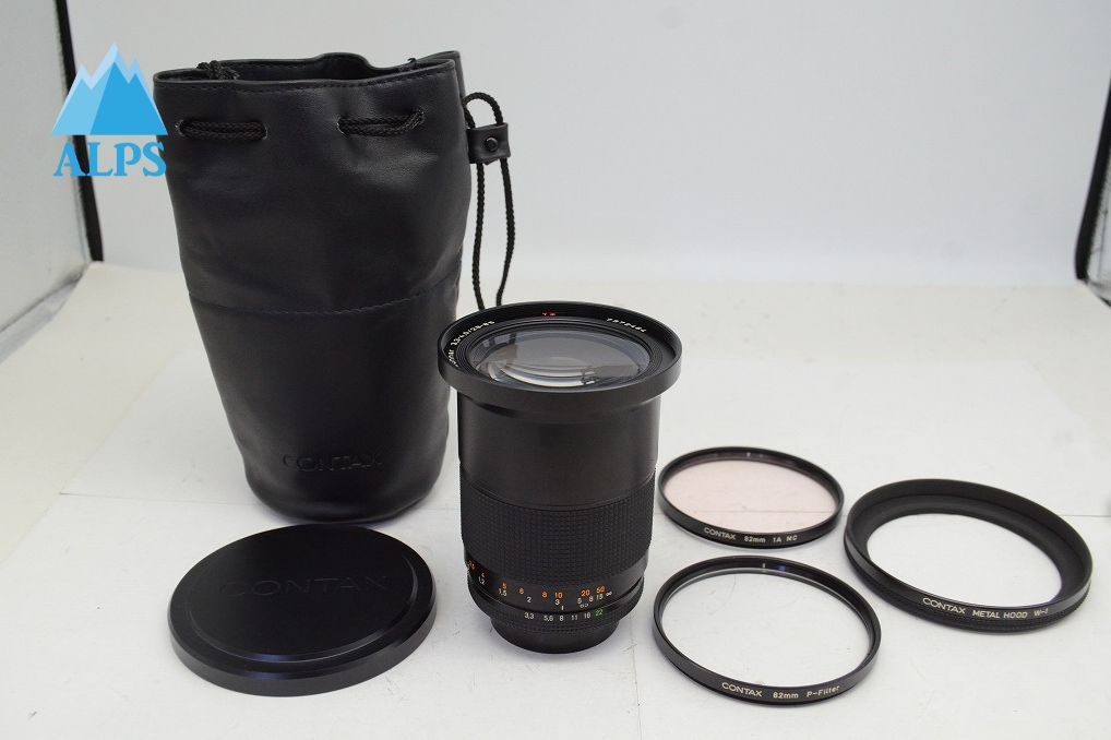 CONTAX Carl Zeiss Vario-Sonnar T 28-85mm F3.3-4 MMJ ヤシコンマウント CY Mount フード ポーチ付 251027b