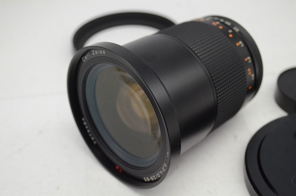 CONTAX Carl Zeiss Vario Sonnar T 28 85 mm F 3 4 MMJ ヤシコンマウント CY Mount フード ポーチ付 251027 b