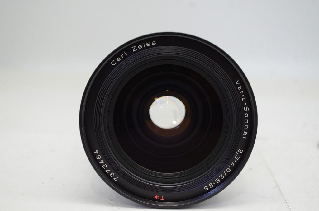  CONTAX Carl Zeiss Vario-Sonnar T 28-85 mm F 3.3-4 MMJ ヤシコンマウント CY Mount フード ポーチ付 251027 b レンズ(ズーム) カメラ