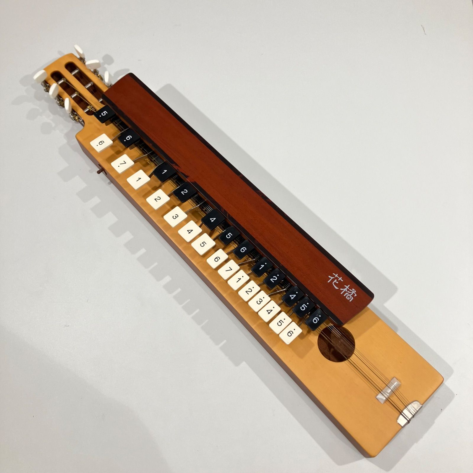 大正琴 カワイ 花橘 ハードケース・テキスト・ピック・交換用弦付