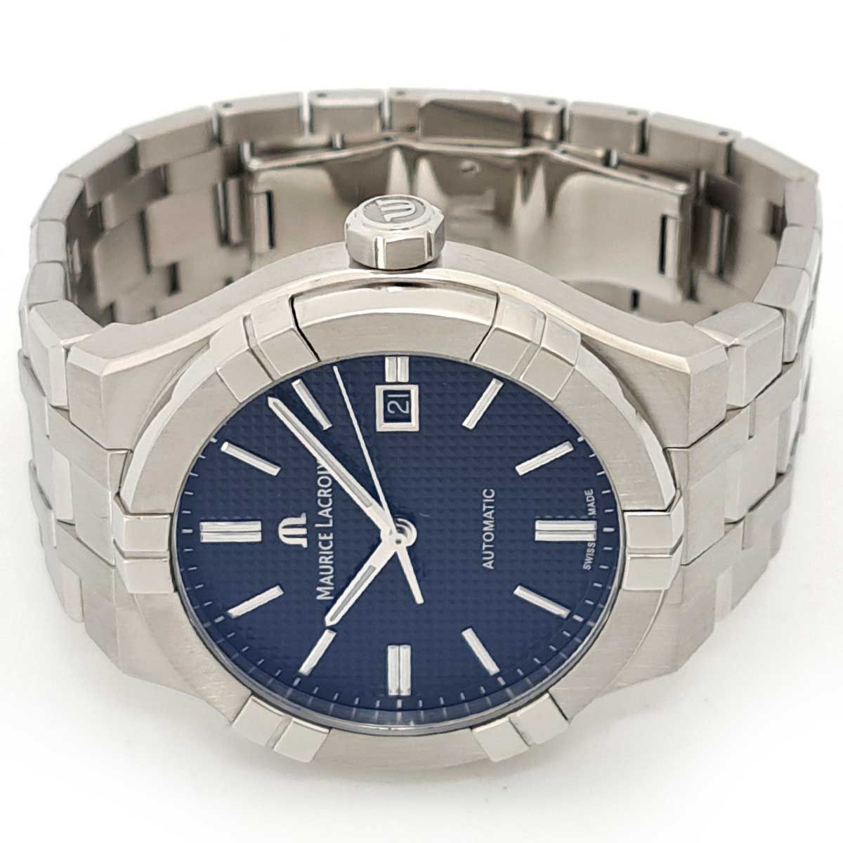 モーリスラクロア アイコン オートマティック AI 6008 自動巻き ステンレススティール メンズ MAURICE LACROIX 時計