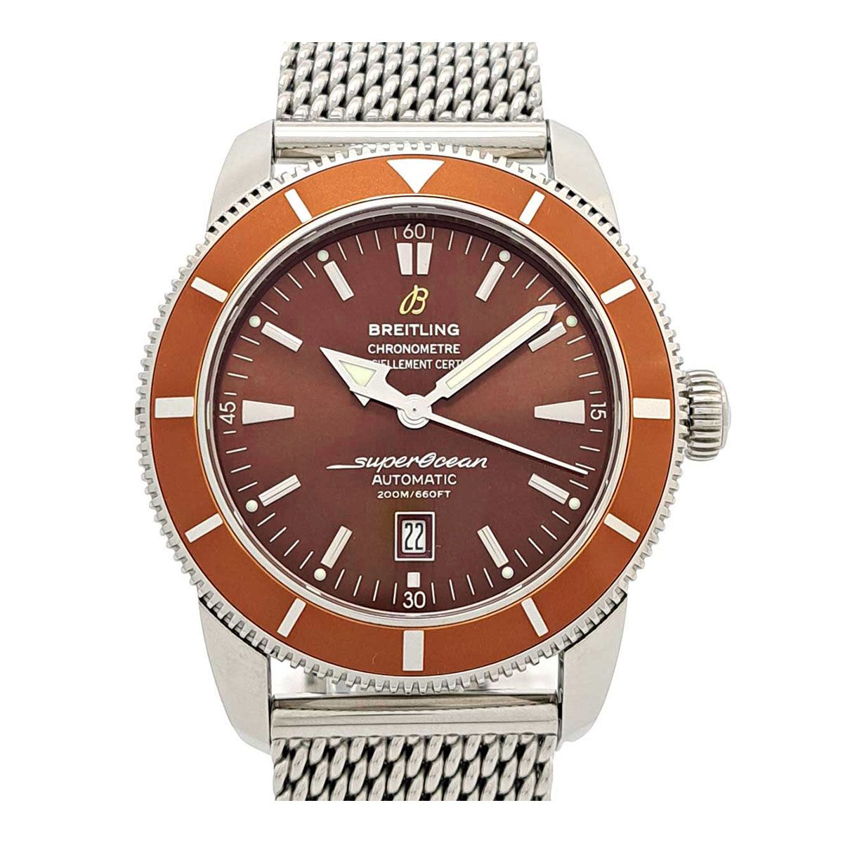 ブライトリング スーパーオーシャン ヘリテージ46 A17320 自動巻き ステンレススティール メンズ BREITLING 時計