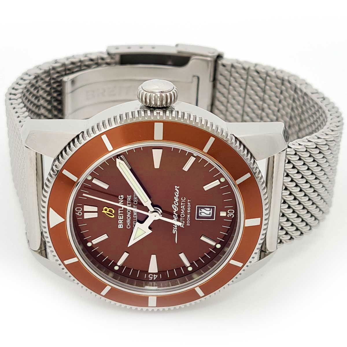 ブライトリング スーパーオーシャン ヘリテージ46 A 17320 自動巻き ステンレススティール メンズ BREITLING 時計