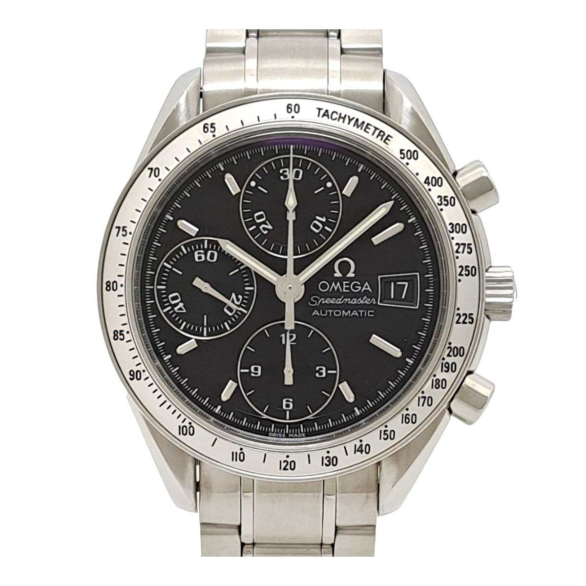 オメガ スピードマスター デイト Overhauled 3513.50 自動巻き ステンレススティール メンズ OMEGA 時計