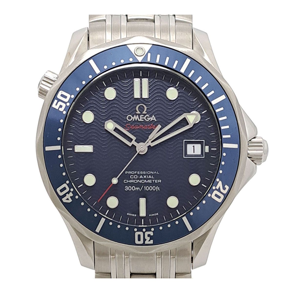 オメガ シーマスター ダイバー 300M 2220.80 自動巻き ステンレススティール メンズ OMEGA 時計