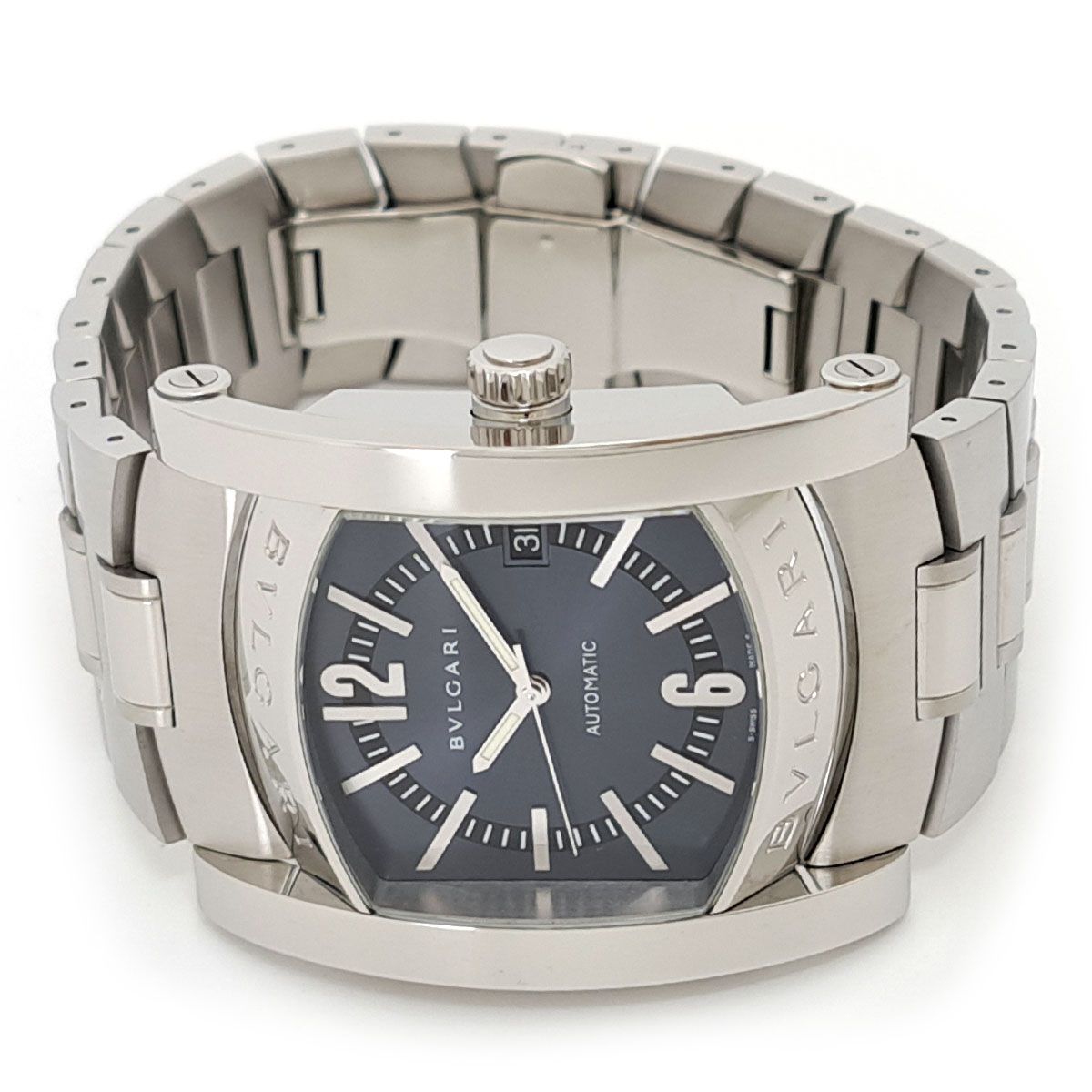 ブルガリ アショーマ AA 48 S 自動巻き ステンレススティール メンズ BVLGARI 時計