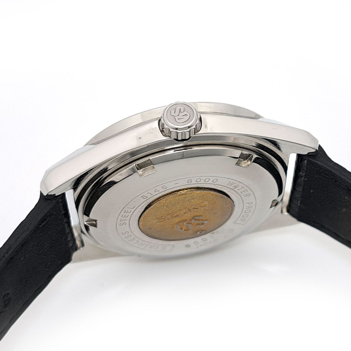 セイコー グランドセイコー ハイビート オートマティック デイデイト Overhauled 6146 8000 自動巻き ステンレススティール メンズ SEIKO 時計 自動巻き時計 腕時計(アナログ) 時計